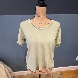 American Eagle distressed shirt